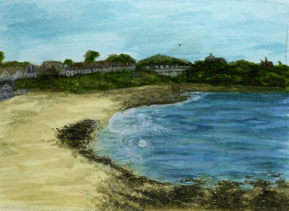 Gyllyngvase beach